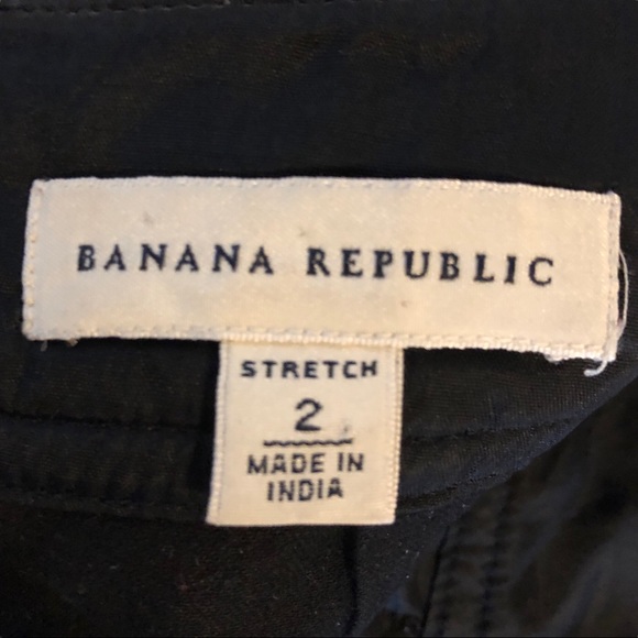 Black Banana Republic Pencil Skirt - Picture 3 of 4